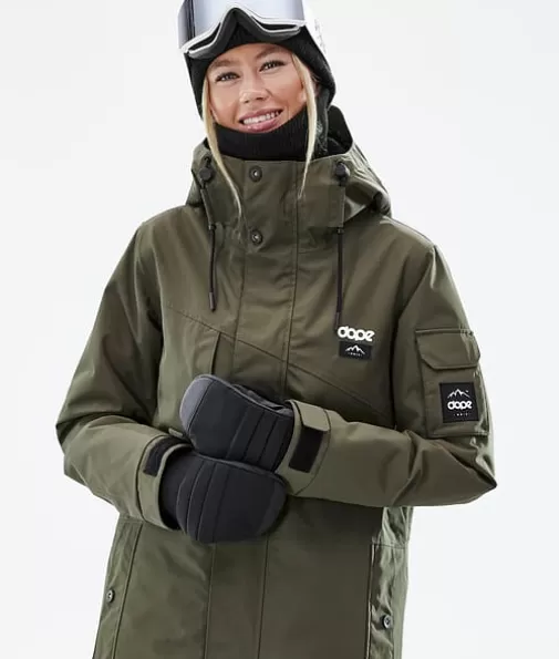 Ski Jassen<Dope Snow Adept W OliveGreen/Black