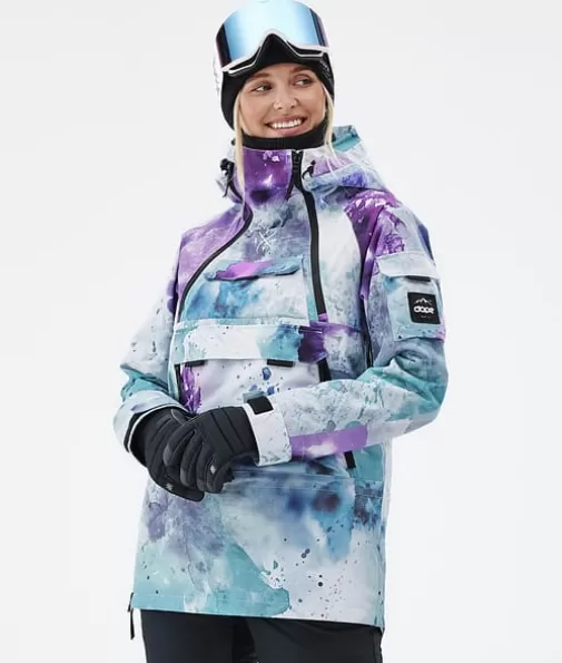 Ski Jassen<Dope Snow Akin W SprayGreenGrape