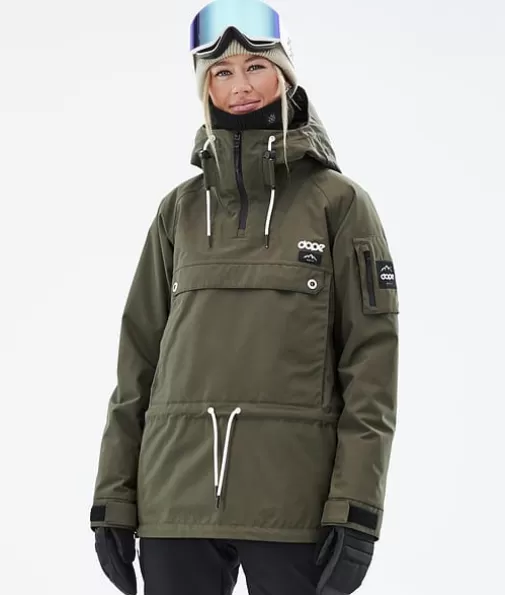 Ski Jassen<Dope Snow Annok W OliveGreen