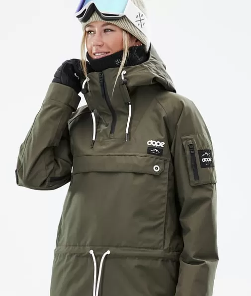 Ski Jassen<Dope Snow Annok W OliveGreen