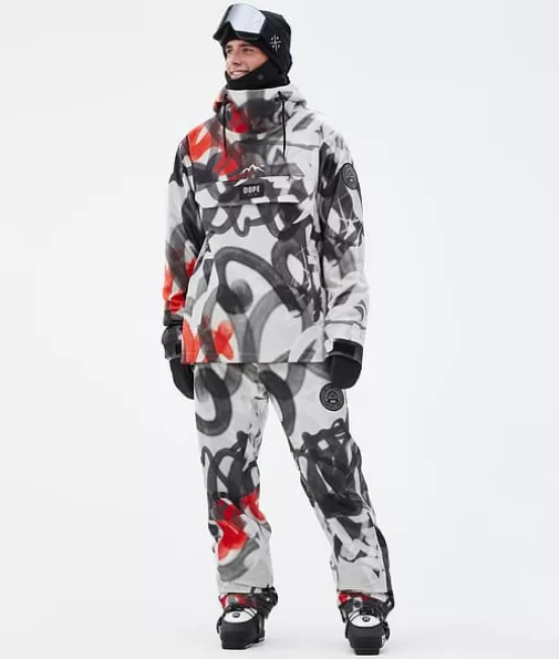 Skibroeken<Dope Snow Blizzard SprayBlackRed