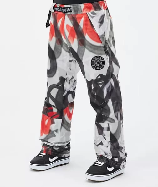 Snowboard Broeken<Dope Snow Blizzard SprayBlackRed