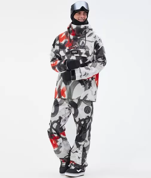 Snowboard Broeken<Dope Snow Blizzard SprayBlackRed