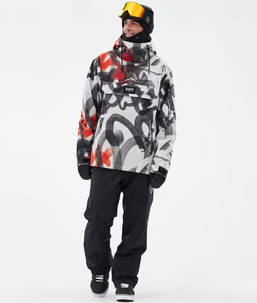 Snowboard Jassen<Dope Snow Blizzard SprayBlackRed