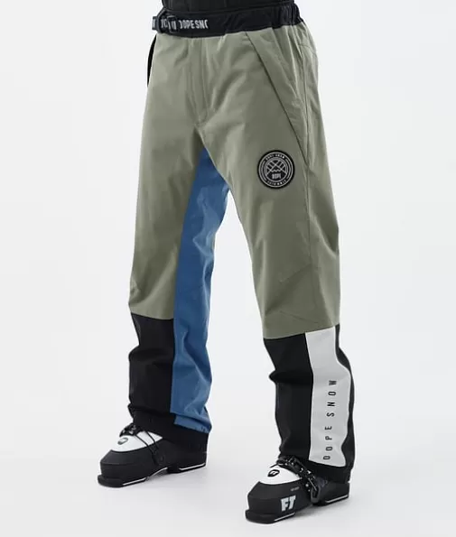Skibroeken<Dope Snow Blizzard Track Greenish/LightGrey/Black/BlueSteel