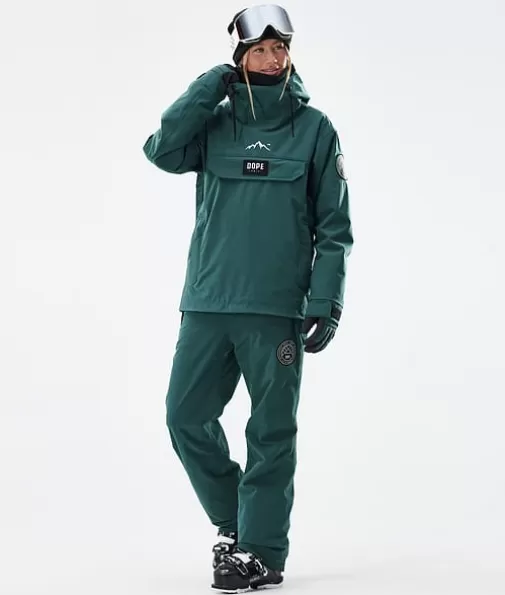 Skibroeken<Dope Snow Blizzard W BottleGreen