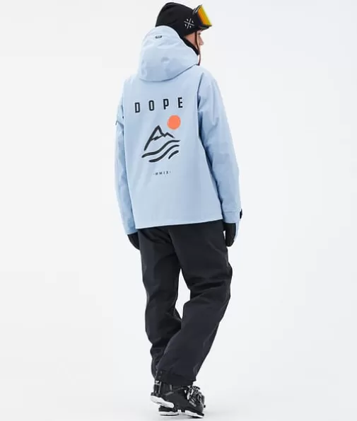Ski Jassen<Dope Snow Blizzard W LightBlueCorduroy