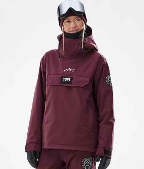 Ski Jassen<Dope Snow Blizzard W Burgundy