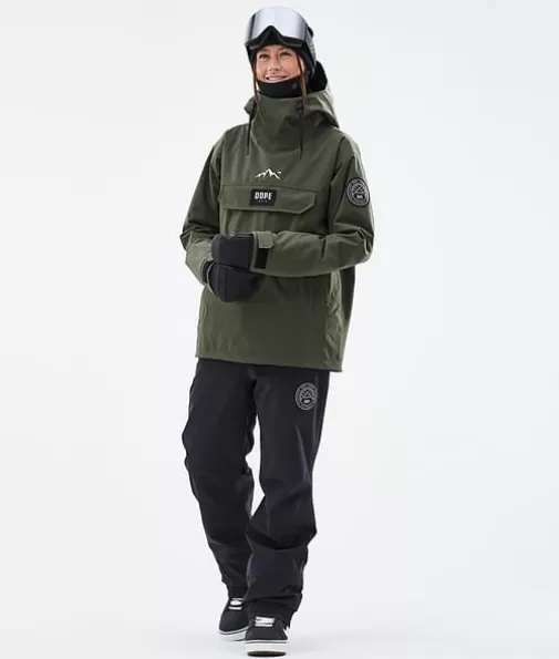 Snowboard Jassen<Dope Snow Blizzard W OliveGreen