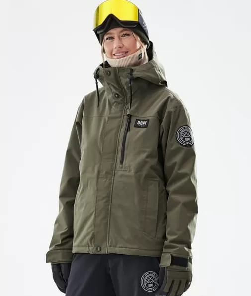 Ski Jassen<Dope Snow Blizzard W Full Zip OliveGreen