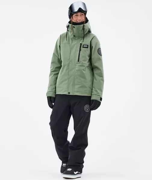 Snowboard Jassen<Dope Snow Blizzard W Full Zip MossGreen