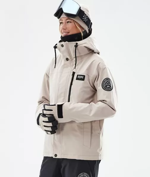 Snowboard Jassen<Dope Snow Blizzard W Full Zip Sand