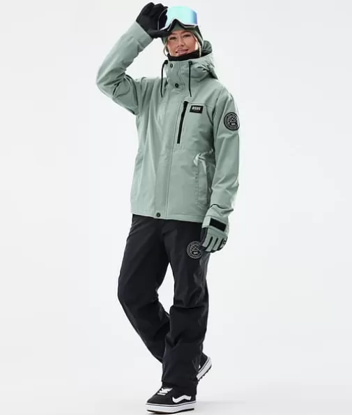 Snowboard Jassen<Dope Snow Blizzard W Full Zip FadedGreen