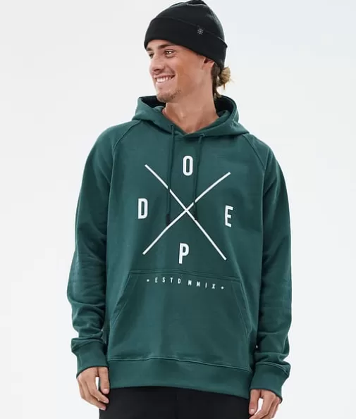 Hoodies/Truien<Dope Snow Common BottleGreen2X-Up