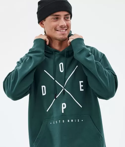 Hoodies/Truien<Dope Snow Common BottleGreen2X-Up