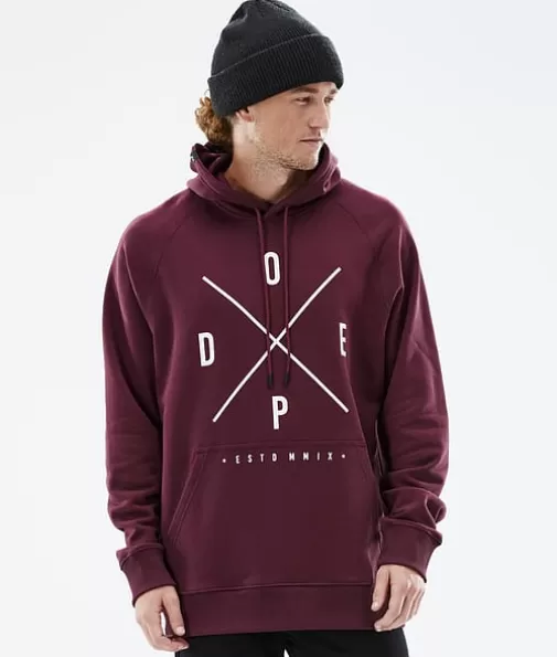 Hoodies/Truien<Dope Snow Common 2022 Burgundy2X-Up