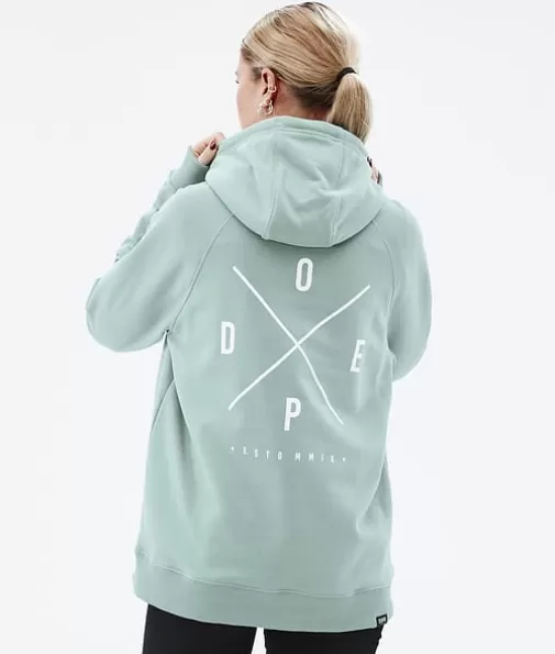 Hoodies/Truien<Dope Snow Common W 2022 FadedGreen2X-Up