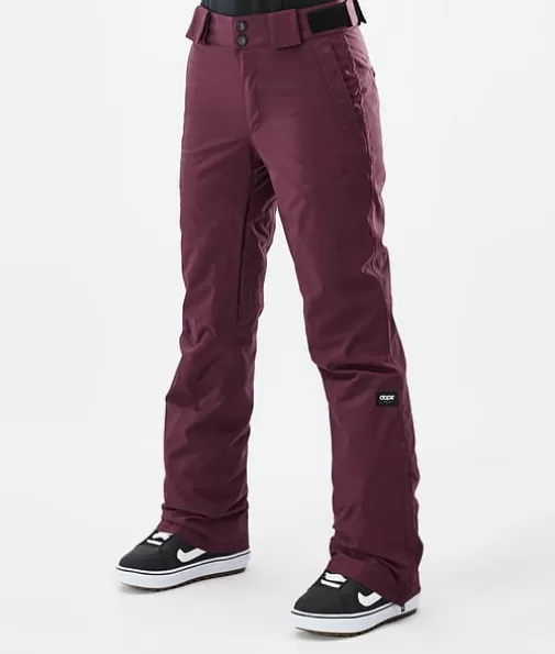 Snowboard Broeken<Dope Snow Con W Burgundy