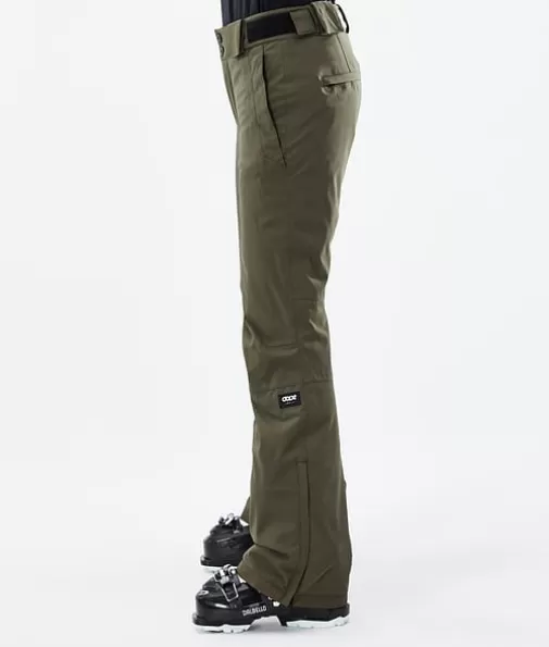 Skibroeken<Dope Snow Con W 2022 OliveGreen