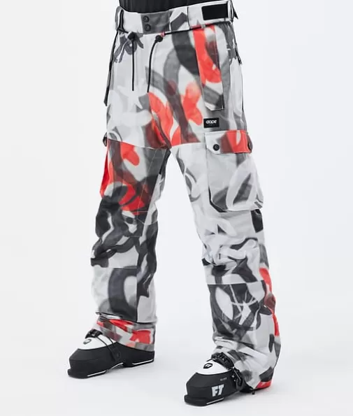 Skibroeken<Dope Snow Iconic SprayBlackRed