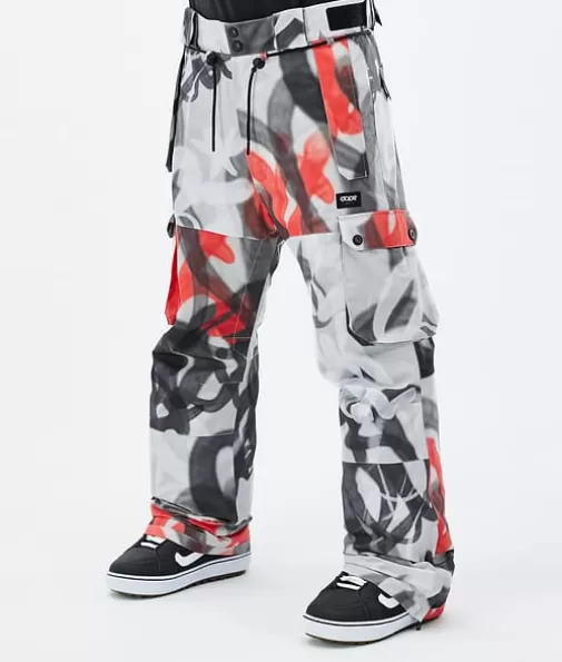 Snowboard Broeken<Dope Snow Iconic SprayBlackRed