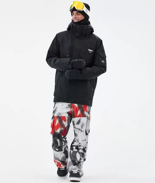Snowboard Broeken<Dope Snow Iconic SprayBlackRed