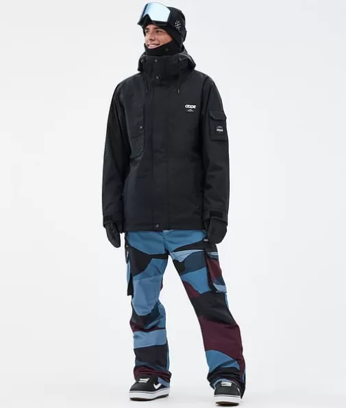 Snowboard Broeken<Dope Snow Iconic ShardsBurgundyBlue