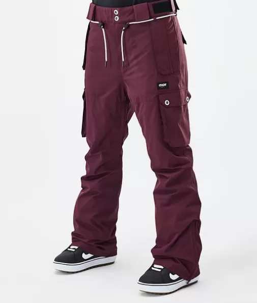 Snowboard Broeken<Dope Snow Iconic W Burgundy