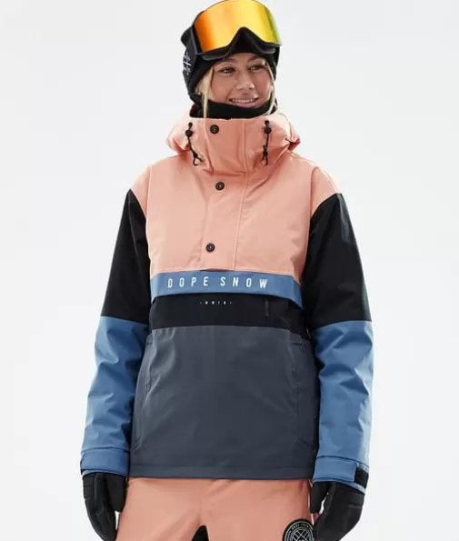 Snowboard Jassen<Dope Snow Legacy Track W FadedPeach/BlueSteel/Black/MetalBlue