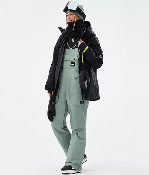 Snowboard Broeken<Dope Snow Notorious B.I.B W FadedGreen