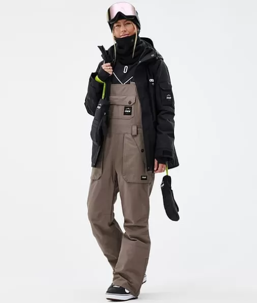 Snowboard Broeken<Dope Snow Notorious B.I.B W Walnut