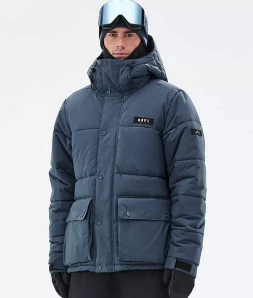 Snowboard Jassen<Dope Snow Puffer Full Zip MetalBlue