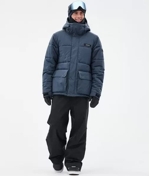 Snowboard Jassen<Dope Snow Puffer Full Zip MetalBlue