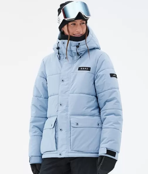 Ski Jassen<Dope Snow Puffer W Full Zip LightBlue