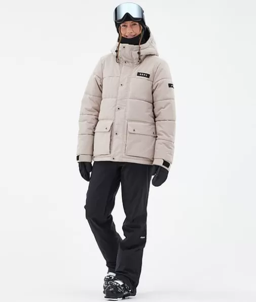 Ski Jassen<Dope Snow Puffer W Full Zip Sand