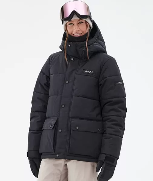Snowboard Jassen<Dope Snow Puffer W Full Zip Black