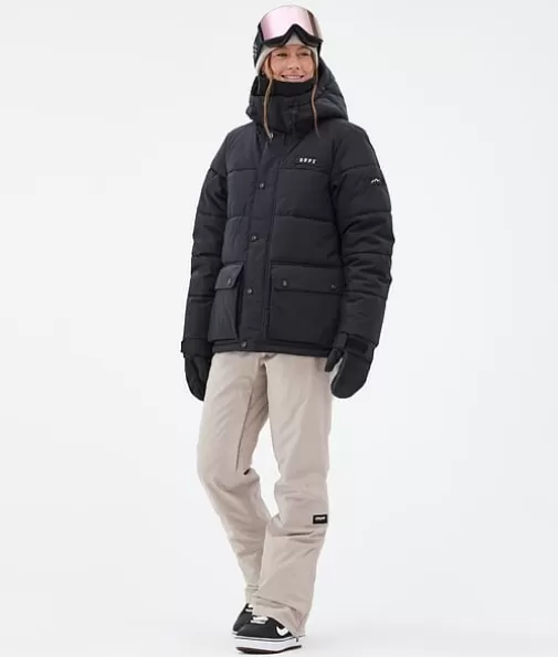 Snowboard Jassen<Dope Snow Puffer W Full Zip Black
