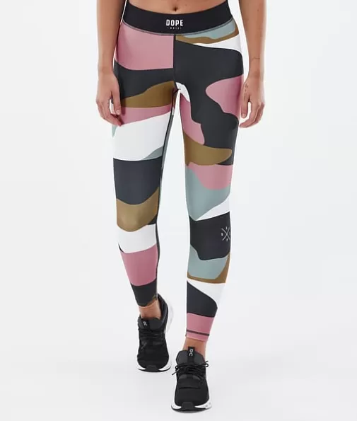 Leggings<Dope Snow Razor ShardsGoldMutedPink