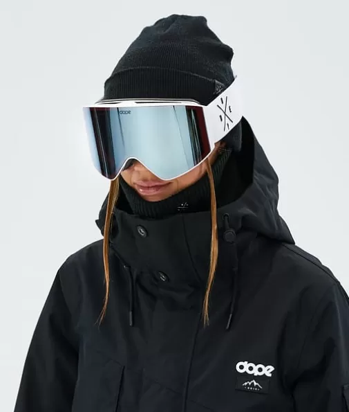 Skibrillen | Skibrillen<Dope Snow Sight White/BlueMirror