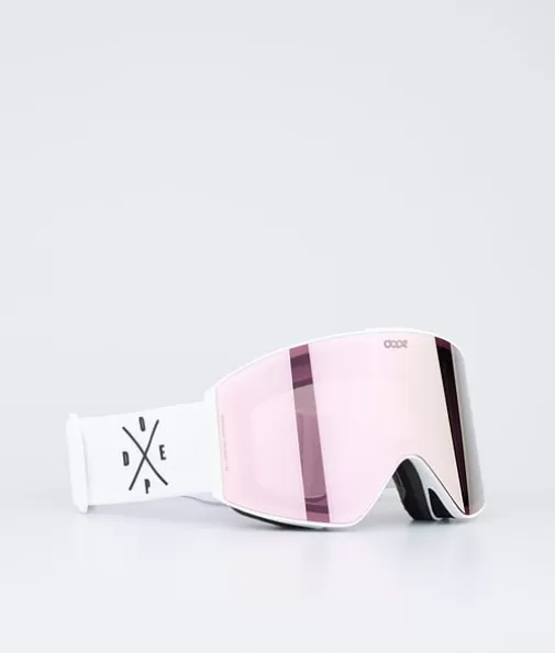 Skibrillen | Skibrillen<Dope Snow Sight White/ChampagneMirror