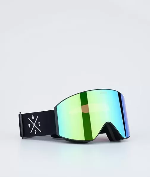 Skibrillen | Skibrillen<Dope Snow Sight 2023 BlackW/BlackGreenMirror