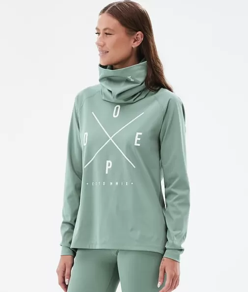 Thermokleding<Dope Snow Snuggle W FadedGreen2X-Up