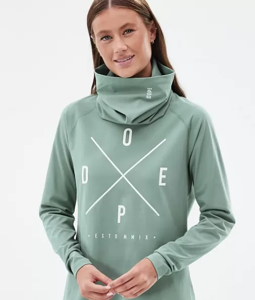 Thermokleding<Dope Snow Snuggle W FadedGreen2X-Up