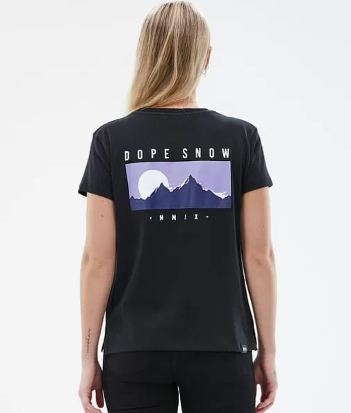 T-shirts<Dope Snow Standard W BlackSilhouette